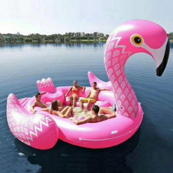 hot sell giant inflatable flamingo pool floating inflatable flamingo