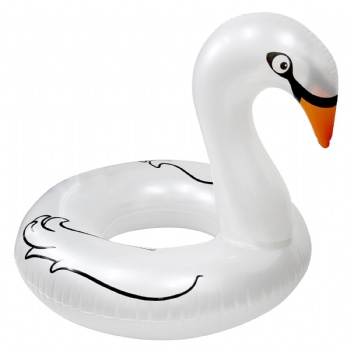  48 inches pool float inflatable swan swim ring for water games	