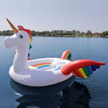  6 personal huge inflatable Unicorn party bird island	