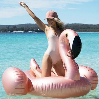 Hot sale inflatable pvc giant flamingo pool floating for kids and adults