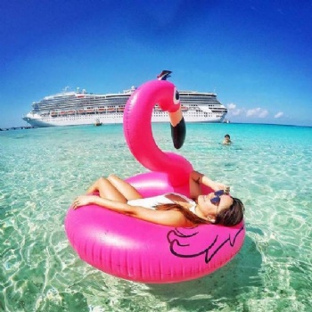  giant pink flamingo pool float hot sale	