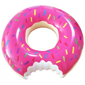  giant frosted donut swim ring pool float	