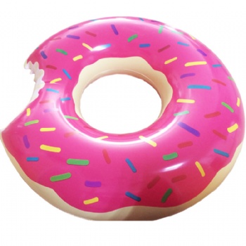  giant frosted donut swim ring pool float	