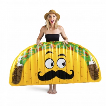 Giant taco pool float