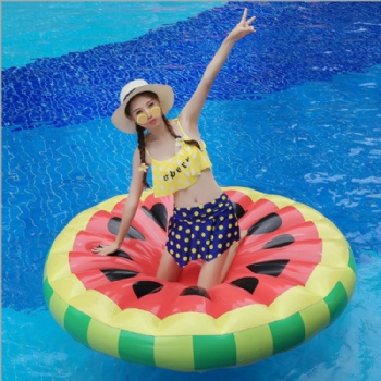  Giant Watermelon PVC Inflatable pool float	