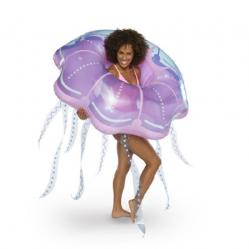  giant inflatable Jellyfish swim ring pool float	