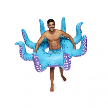  Giant inflatable Octopus swimming ring pool float	