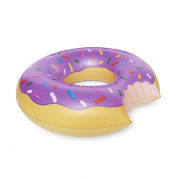  giant frosted donut swim ring pool float	