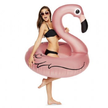 giant Rose Gold flamingo pool float hot sale