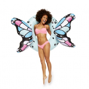 inflatable butterfly wings swim ring pool float