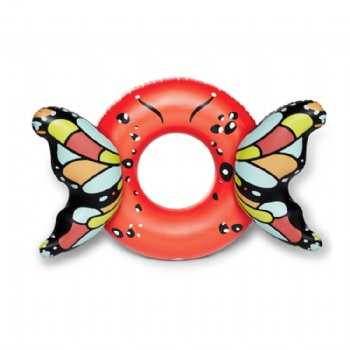  inflatable butterfly wings swim ring pool float	