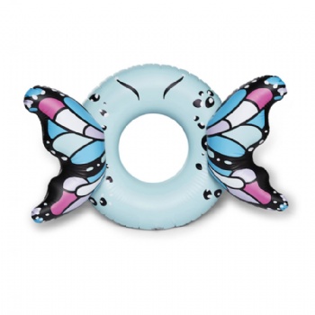  inflatable butterfly wings swim ring pool float	