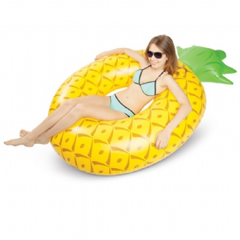  Life Seat Adult Pineapple 120cm Swim Ring Inflatable Swimming Ring Thicken Lifebuoy Underarm Circle	