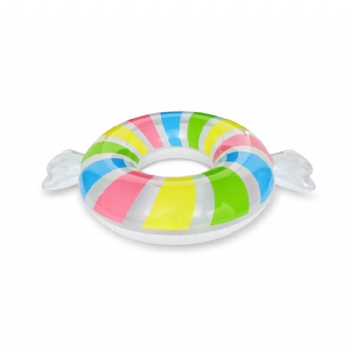  inflatable penny candy swim ring pool float	